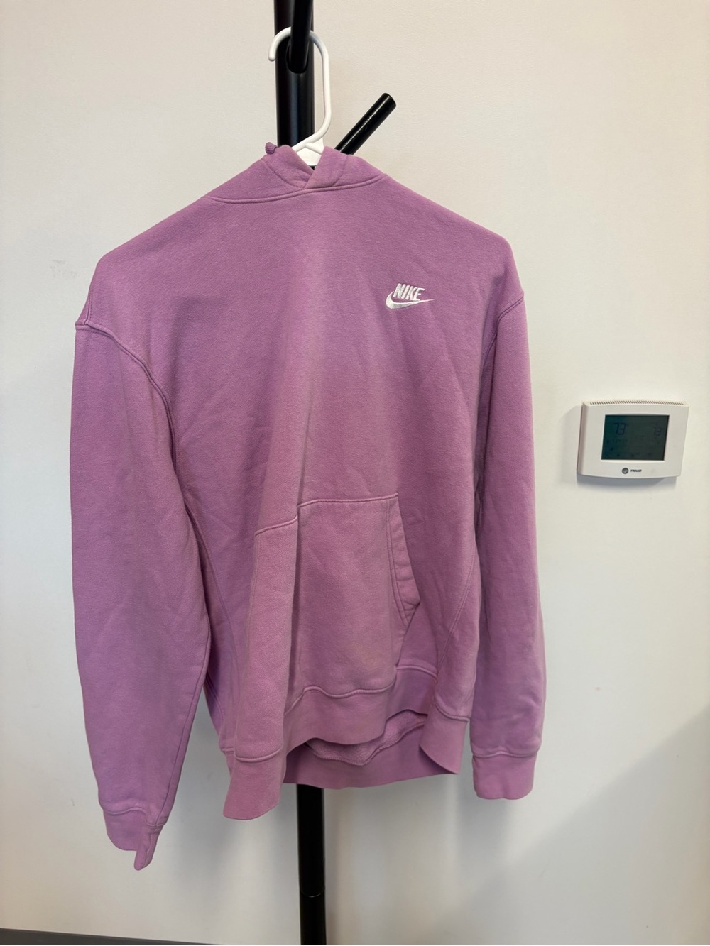 Nike Men's Lavender Crewneck Hoodie Sweatshirt